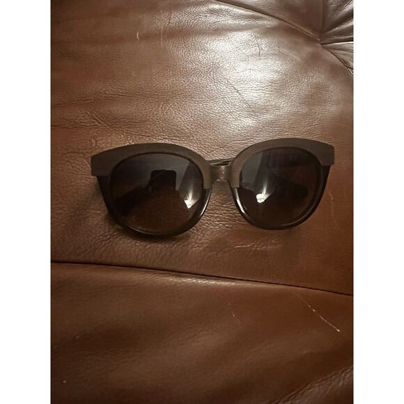 Lenny kravitz sunglasses chilli beans Round Brown Tan Sunglasses - Picture 2 of 5